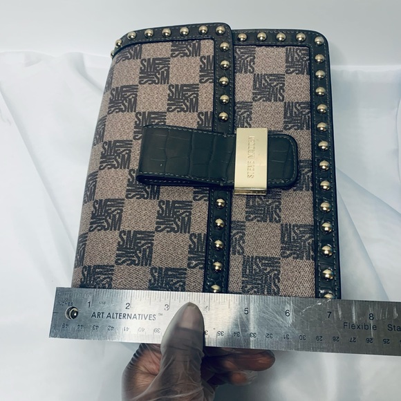 Steve Madden checkered cross body Purse (C+ condition) - Picture 11 of 16